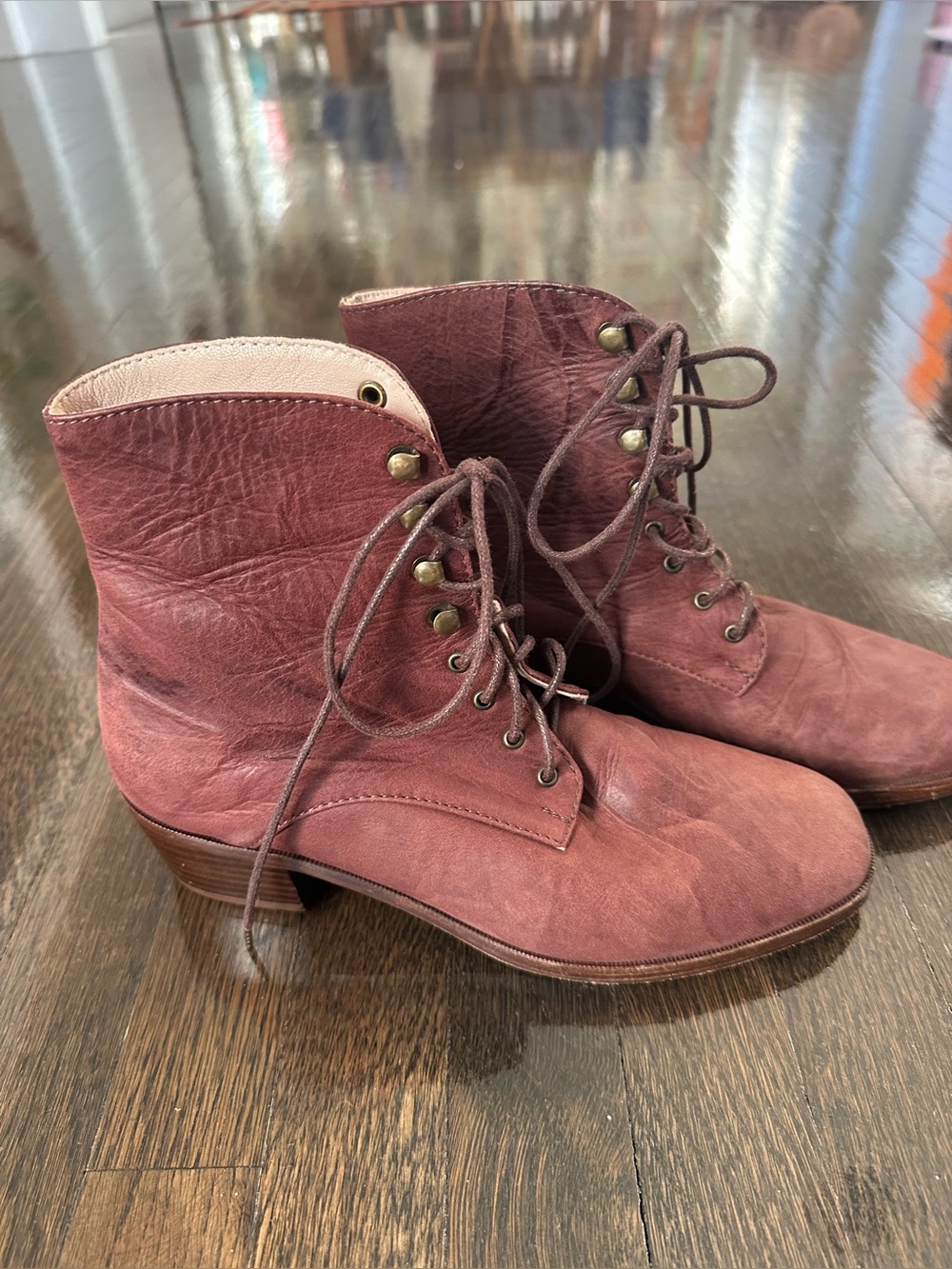 Christy Dawn: Dawn Boots in Mahogany